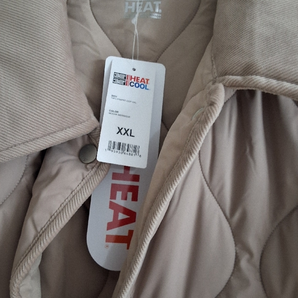 Quilted Tan Jacket - Picture 3 of 4